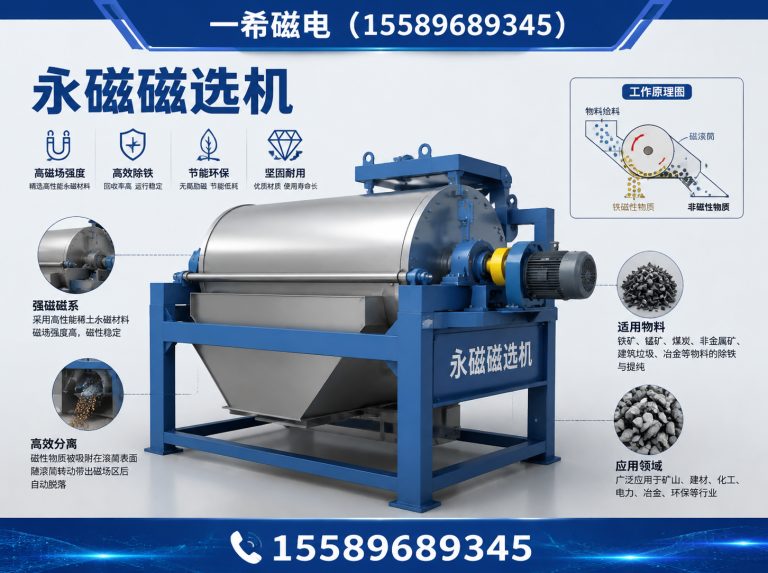 潍坊滨海经济技术开发区电磁除铁器展示图